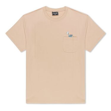Tričko RIPNDIP Rip N Dip Liberty Pocket T-Shirt Béžová | RNDSPR25157, 0