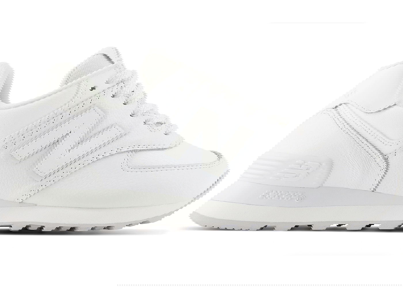 Tenisky a topánky New Balance 574 :Triple White Leather" W Biela | WL574IM2, 0