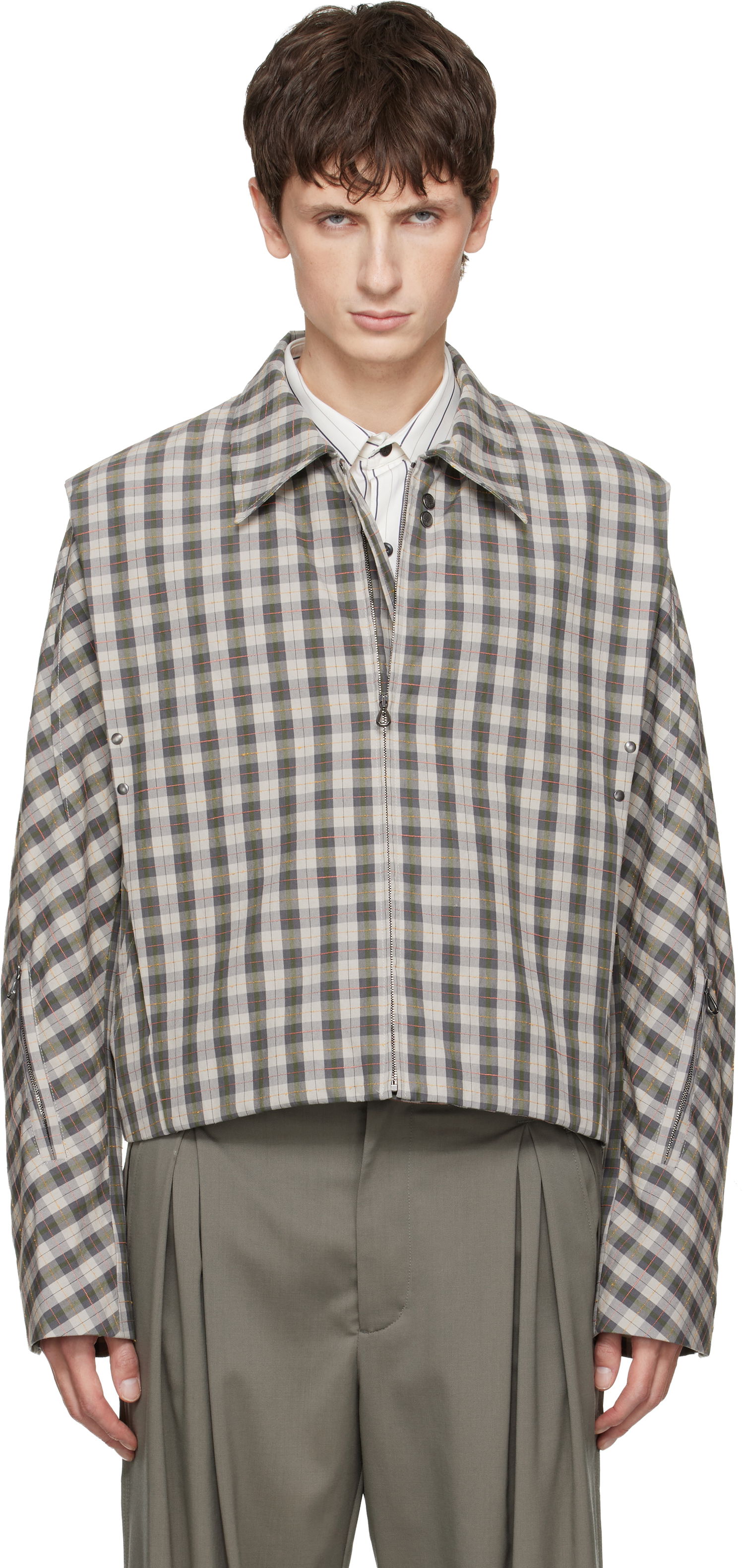 Bomber bunda KIKO KOSTADINOV Kiko Kostadinov Irimias Bomber Jacket Rôznofarebný | KKAW25J07-168, 0