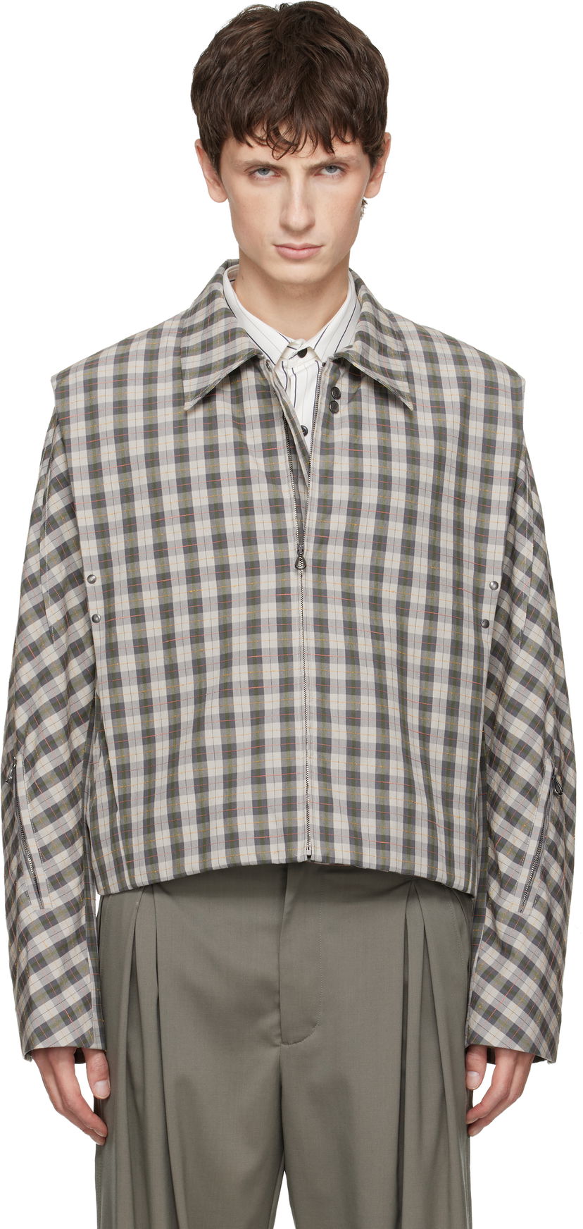 Bomber bunda KIKO KOSTADINOV Kiko Kostadinov Irimias Bomber Jacket Rôznofarebný | KKAW25J07-168