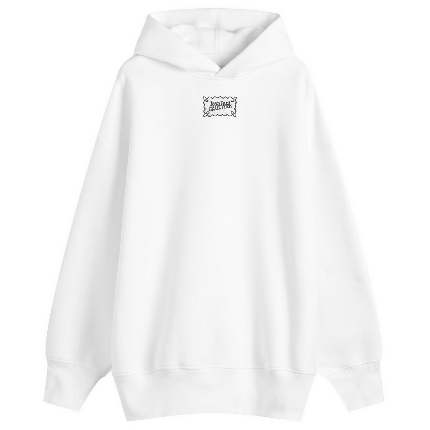 Mikina Jean Paul Gaultier Gaultier Oversized Hoodie Biela | 24-31-F-SW044I-J057-0100, 1