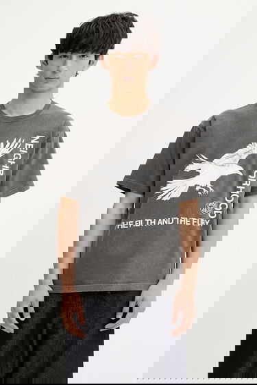 Tričko Neighborhood NEIGHBORHOOD NH . TEE SS-5 Graphic Print T-Shirt Šedá | 251PCNH.ST05, 0