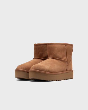 Tenisky a topánky UGG UGG Classic Mini Platform Boots Hnedá | 1143700K-CHE, 2