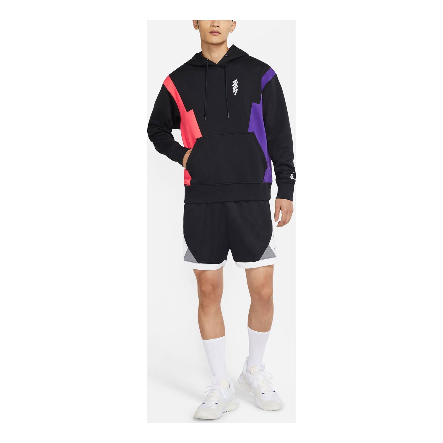 Mikina Jordan Jordan Dri-FIT Zion Splicing Hoodie Čierna | DH0583-011, 0