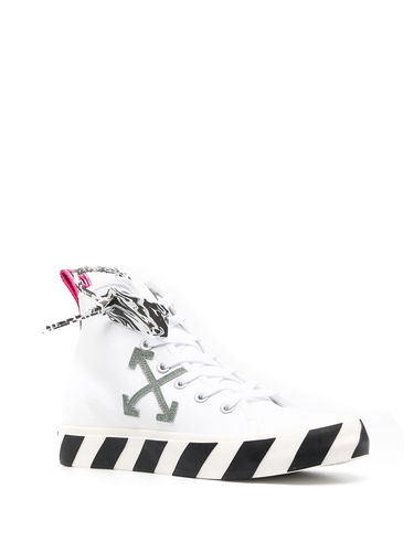 Tenisky a topánky Off-White High Top Vulcanized Biela | OMIA119R21FAB0010109, 1