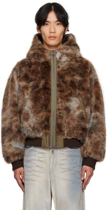 Bunda Andersson Bell Andersson Bell Vanessa Faux-Fur Jacket Hnedá | awa728w, 0