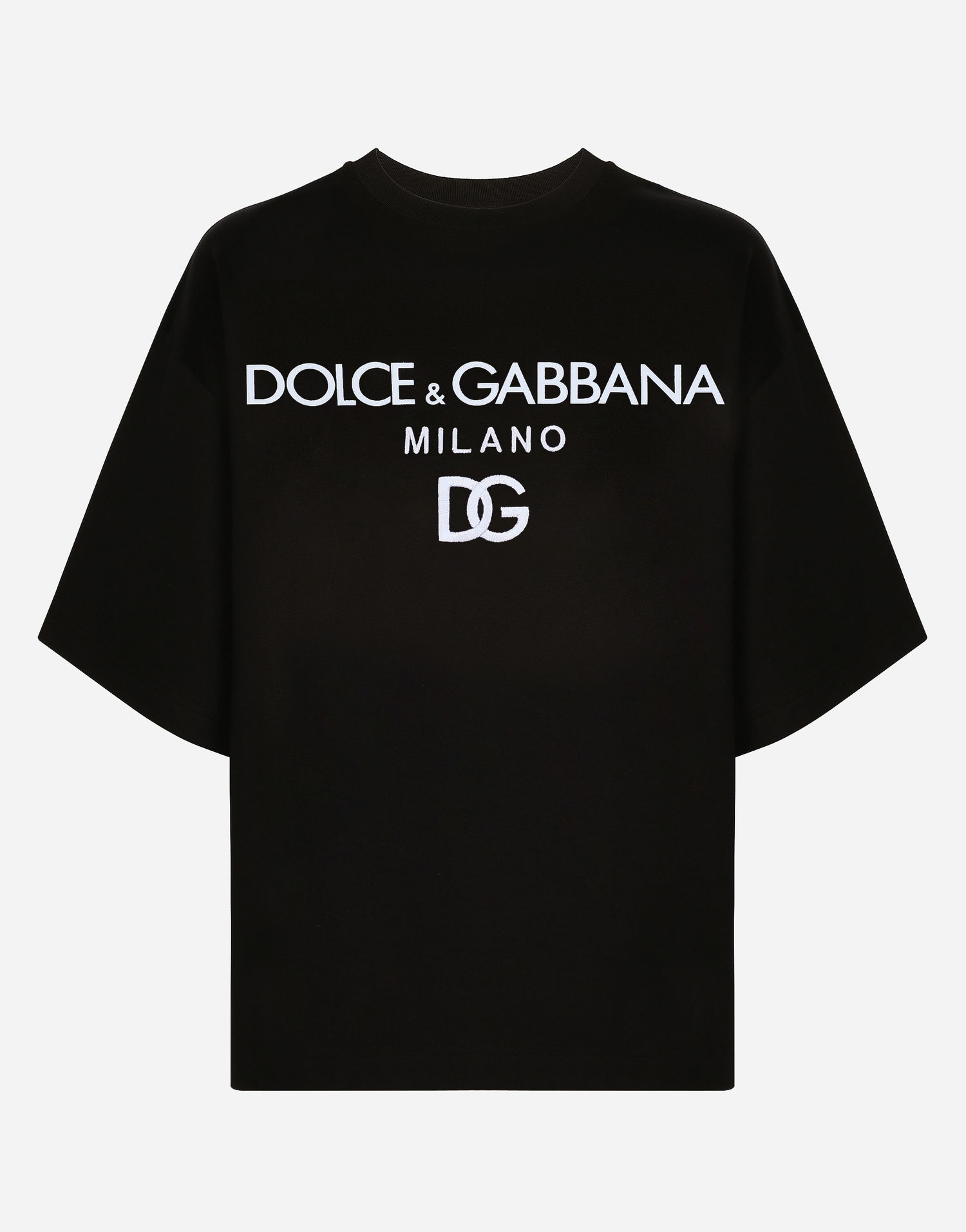 Tričko Dolce & Gabbana T-shirt M/corta Giro Čierna | F8O48ZG7E2IN0000, 0