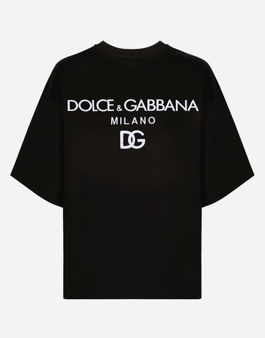 Tričko Dolce & Gabbana T-shirt M/corta Giro Čierna | F8O48ZG7E2IN0000, 0