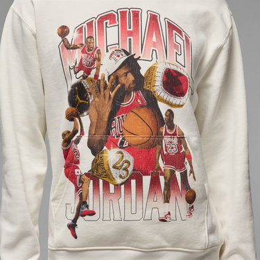 Mikina Jordan Jordan Flight Fleece Print Hoodie Béžová | HJ4396-133, 3