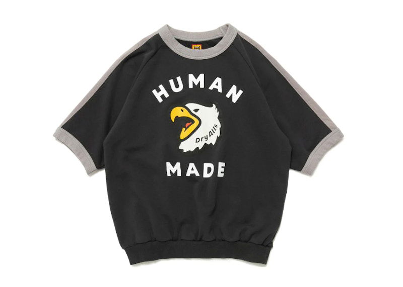 Tričko Human Made Eagle Graphic Sweatshirt Čierna | HM24CS005, 0