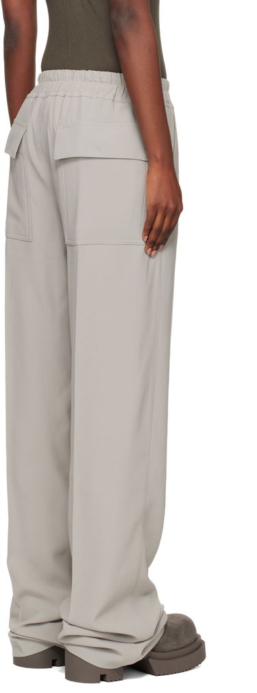 Nohavice Rick Owens Rick Owens Concordians Dietrich Drawstring Trousers Šedá | RP02E4325 HY, 2