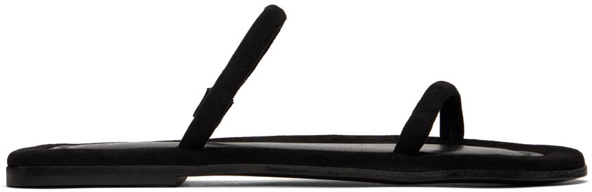 Starostlivosť o obuv TOTEME TOTEME 'The City Slide' Sandals Čierna | 233-8024-824, 0