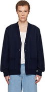 V-Neck Knitted Cardigan with Pockets