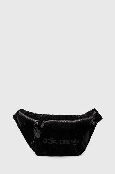Ľadvinka adidas Originals Black Shiny Bum Bag Čierna | HK0157, 0
