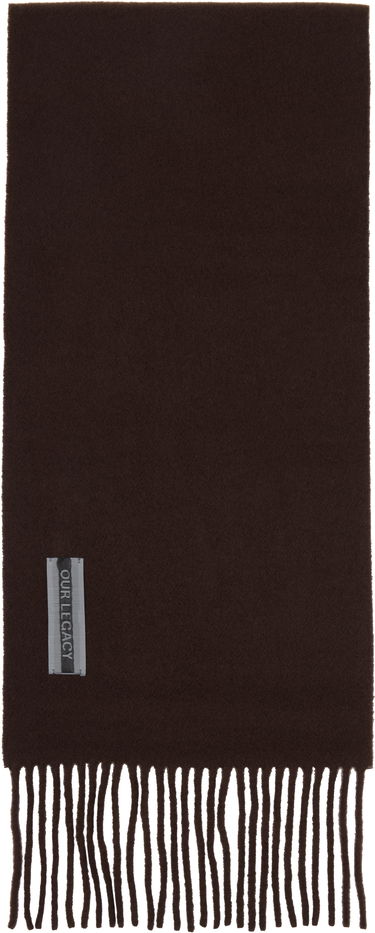 Šál OUR LEGACY Our Legacy Estate Scarf Hnedá | A4258ECD, 0