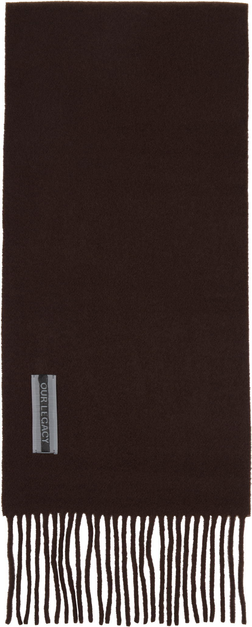 Šál OUR LEGACY Our Legacy Estate Scarf Hnedá | A4258ECD