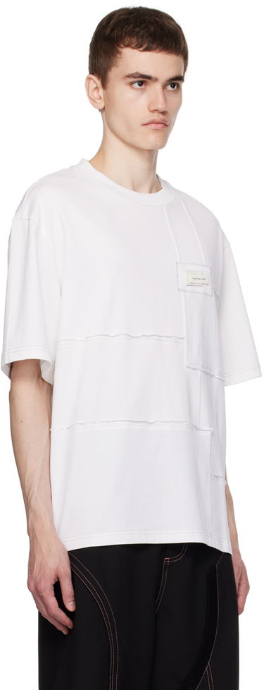 Tričko Feng Chen Wang Feng Chen Wang Paneled T-Shirt Biela | FMF16TS03, 1