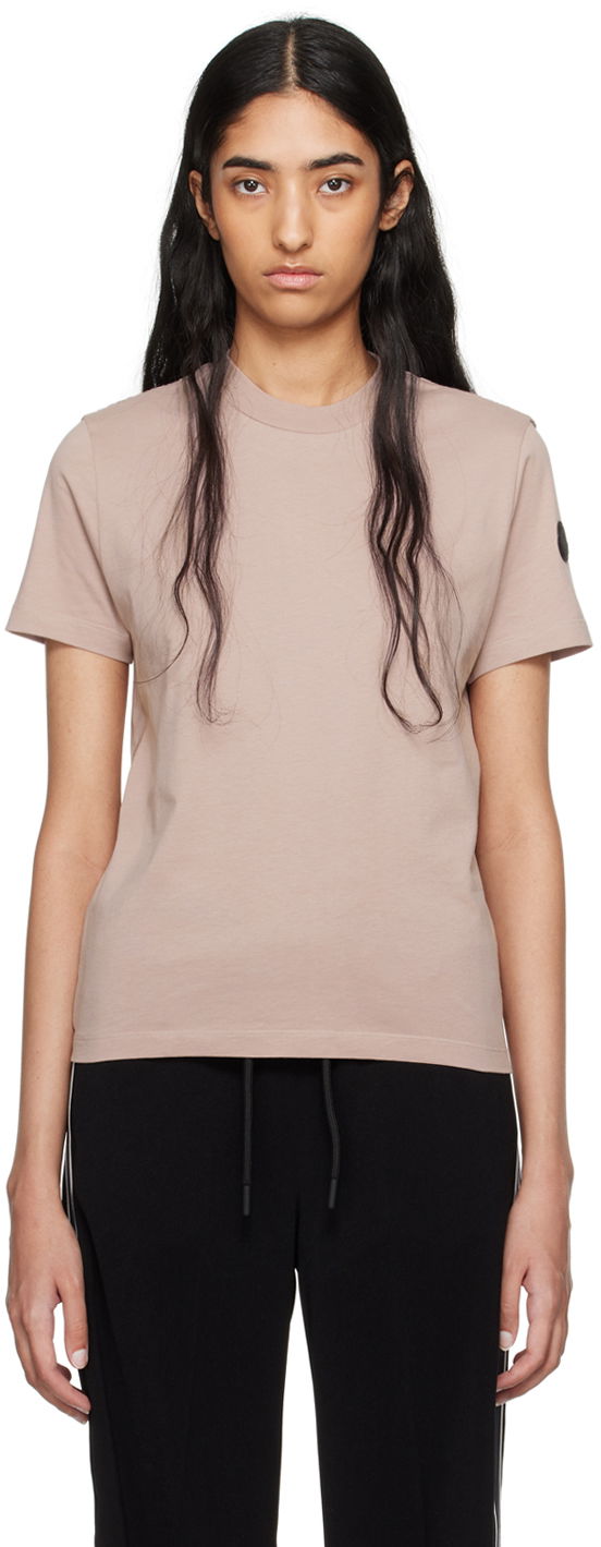 Tričko Moncler Pink Pleated T-Shirt Ružová | J20938C0001489A17, 0
