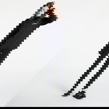 Bunda adidas Performance Terrex Xperior Climawarm+ Wind Light Fleece Hooded Jacket Čierna | JF1228, 4