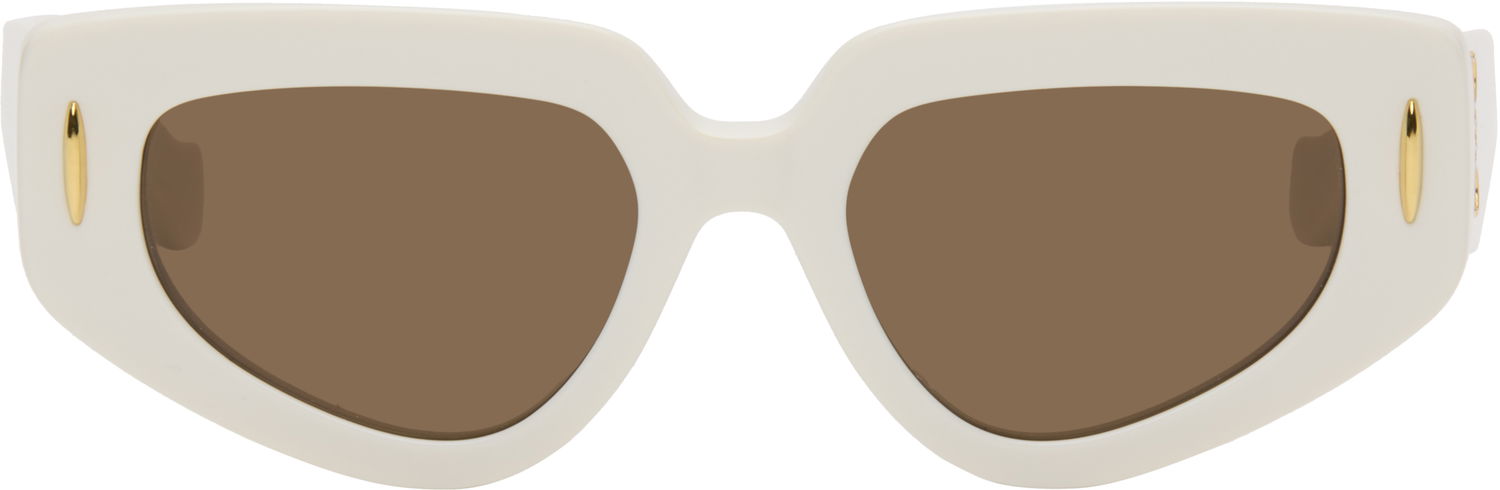 Slnečné okuliare Loewe Loewe Small Butterfly Screen Sunglasses Biela | LW40160IW5125E 192337224812, 0