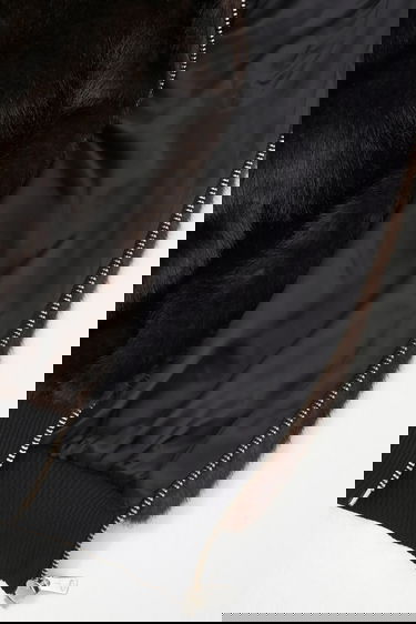 Bomber bunda Coperni Faux Fur Bomber Jacket Hnedá | COPBL33F9015, 5