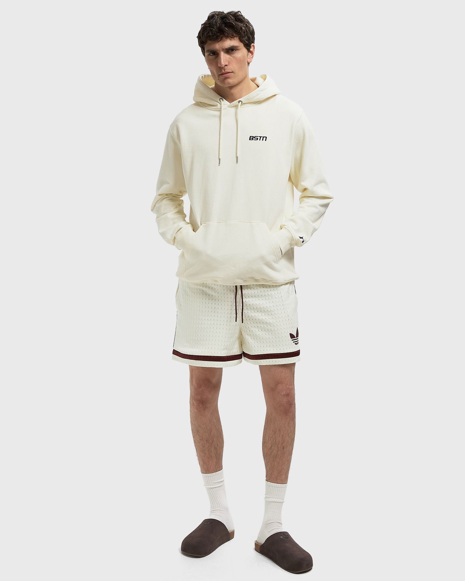 Šortky adidas Originals Warp Knit Shorts Biela | JN1173, 1