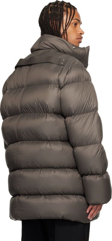 Prešívaná bunda Rick Owens Rick Owens Concordians Turtle Neck Puffer Coat Hnedá | RU02E1791 NPD3, 2
