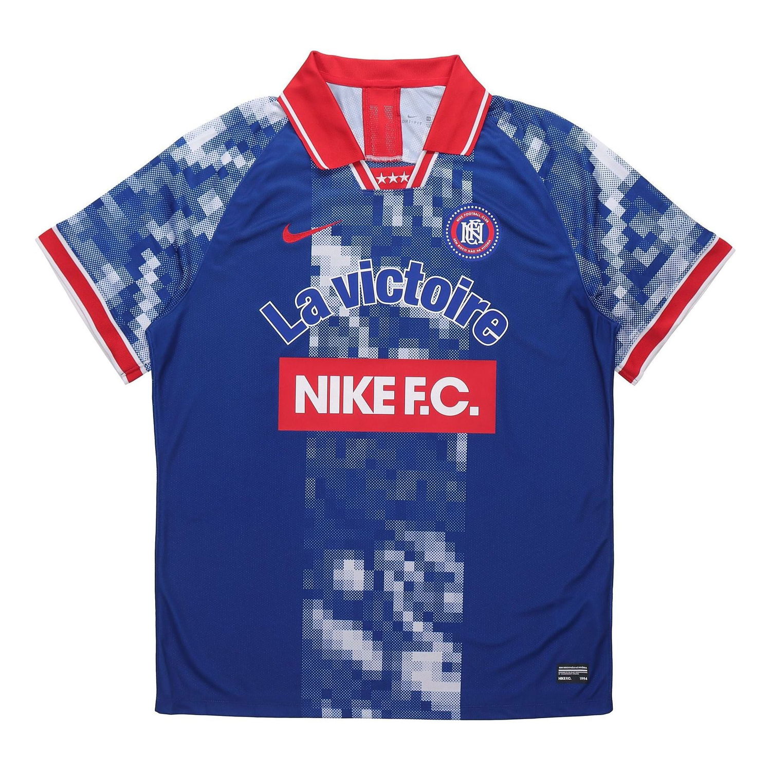 Polo tričko Nike Nike Football Series Lapel Sport Casual Polo Shirt Modrá | AQ0661-438, 0