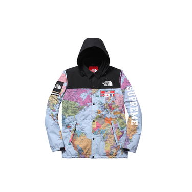 Bunda The North Face Supreme x Expedition TNF Coaches Jacket Maps Rôznofarebný | SS14, 0