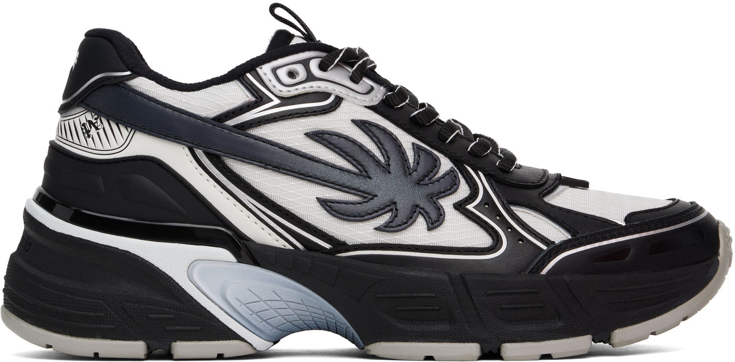 Tenisky a topánky Palm Angels PA 4 Leather Sneakers Čierna | PMIA102F24LEA0020510, 0