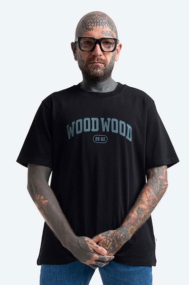Tričko WOOD WOOD Bobby IVY T-Shirt Print Čierna | 12135703.2489, 0