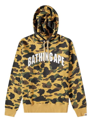 Mikina BAPE 1st Camo Pullover Hoody Žltá | 001PPI801009M-YLW