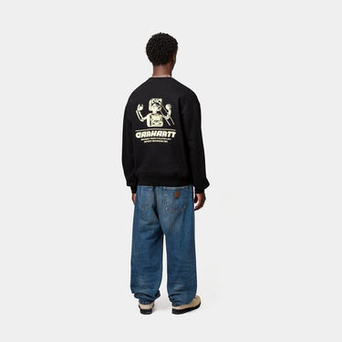 Mikina Carhartt WIP Wiptopia Sweatshirt Čierna | I035644_9, 2