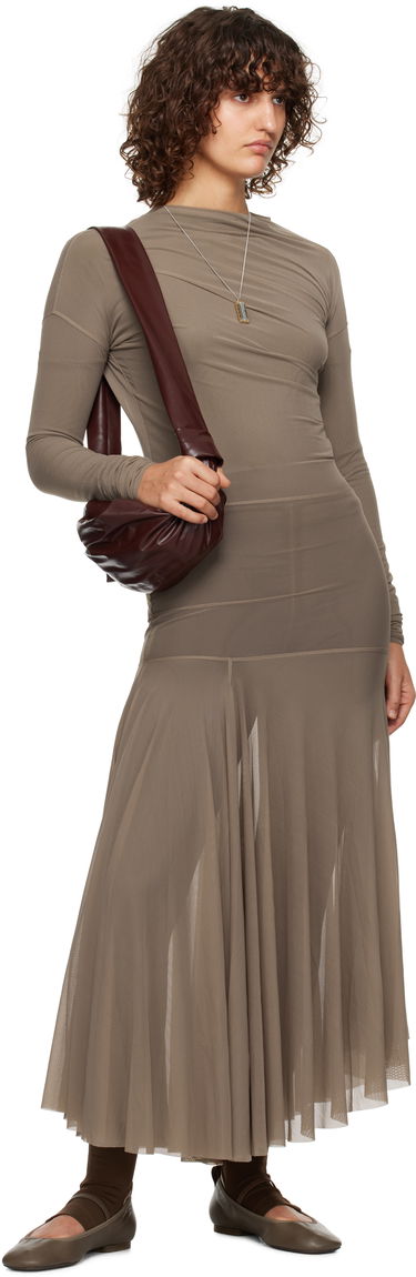 Kabelka LEMAIRE Small Soft Croissant Bag Vínová | BG0092 LL0028, 3
