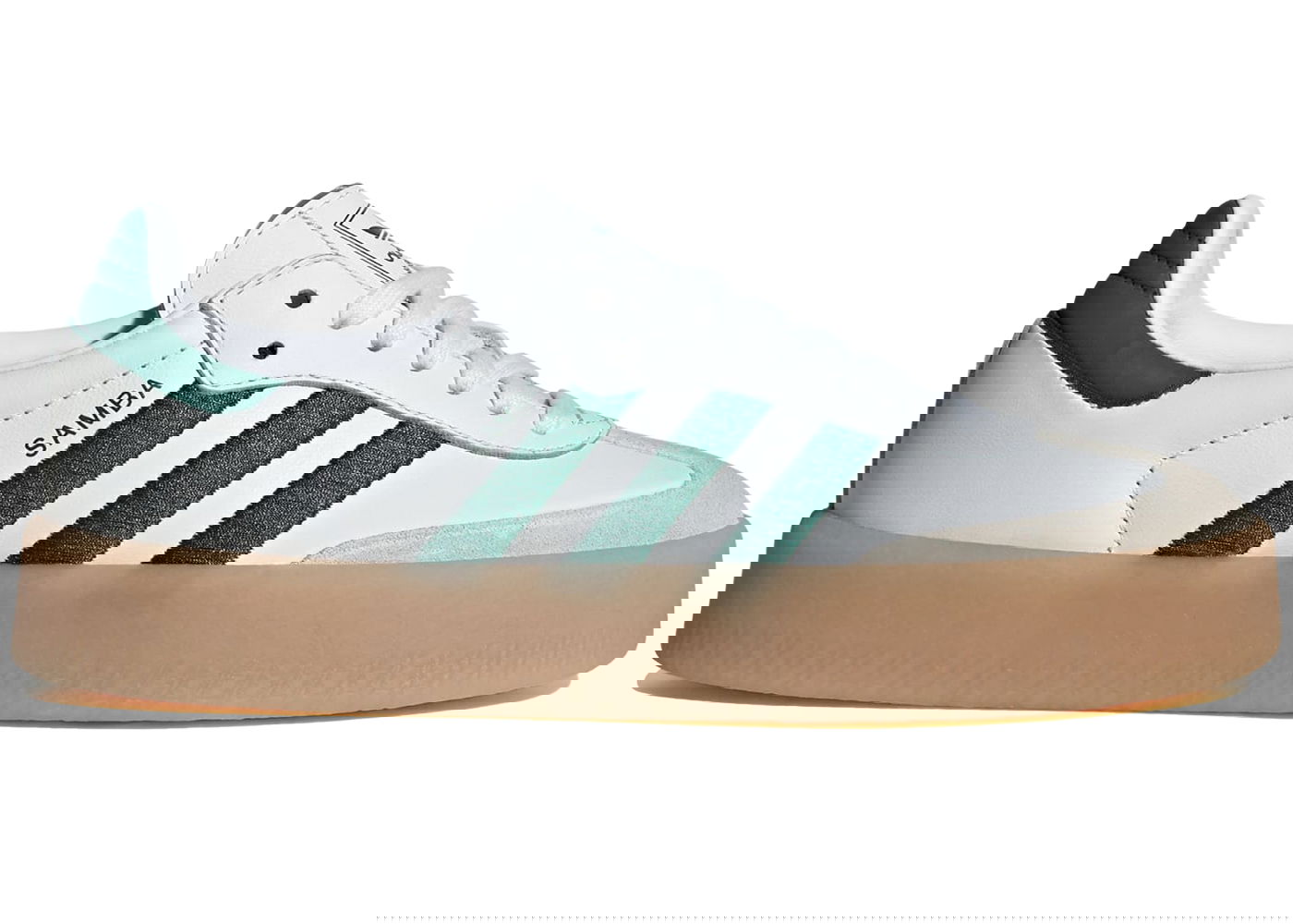 Tenisky a topánky adidas Originals Samba "White Collegiate Green Gum" Biela | ID0440, 0