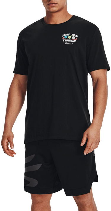 Tričko Under Armour UA CURRY RULE OF 3 SS Čierna | 1372840-001, 4