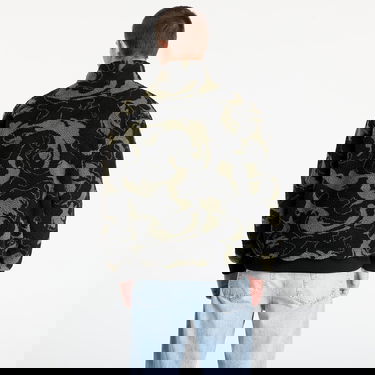 Mikina Urban Classics Oversized Pattern Teddy Troyer Sweatshirt Rôznofarebný | TB8024-21221, 2