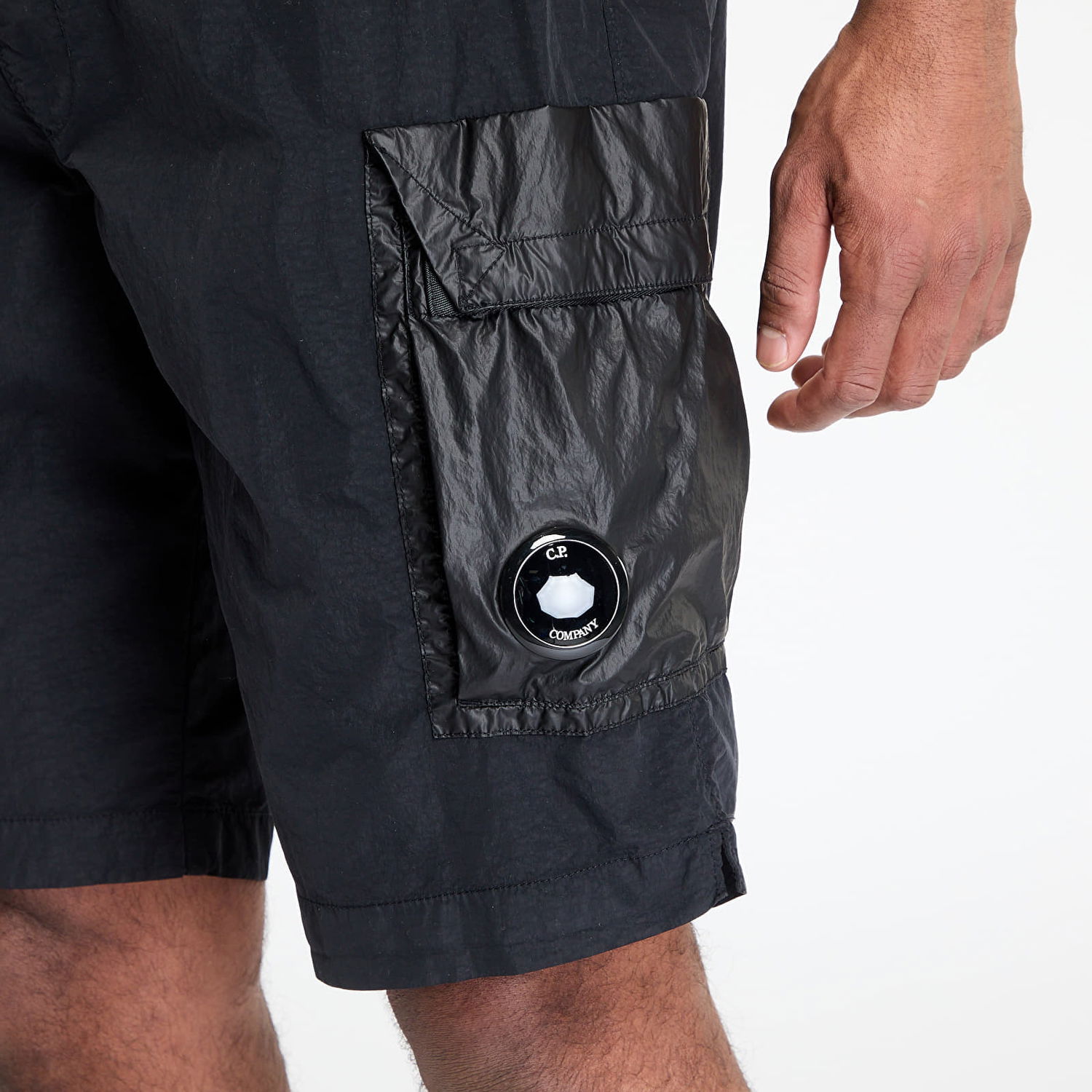 Šortky C.P. Company C.P. Company Lens-Detail Swim Shorts Čierna | 18CMBW232A005991M-999, 1