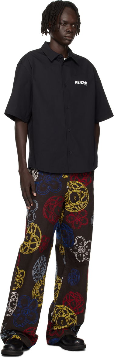Košeľa KENZO Kenzo Paris 'Boke Flower 2.0' Button-Up Shirt Čierna | FF55CH1299LP, 3