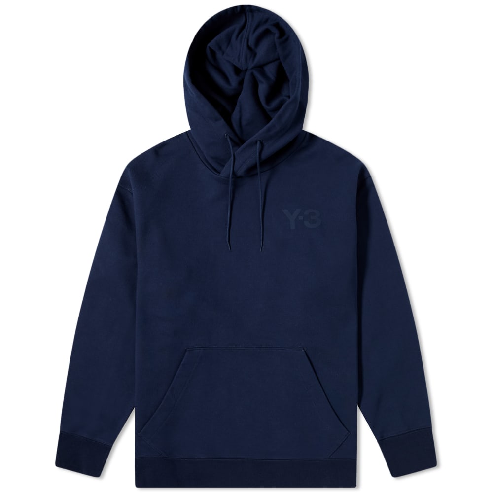 Mikina Y-3 Classic Chest Logo Hoody Navy | GV4200, 0