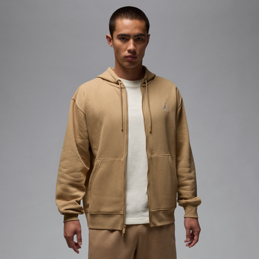 Mikina Jordan Jordan Brooklyn Fleece Full-Zip Hoodie Hnedá | FV7289-257, 1