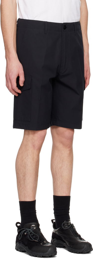 Šortky Stone Island Stone Island Organic Cotton Canvas Cargo Shorts Čierna | K1S15 L100014 S00F1, 1