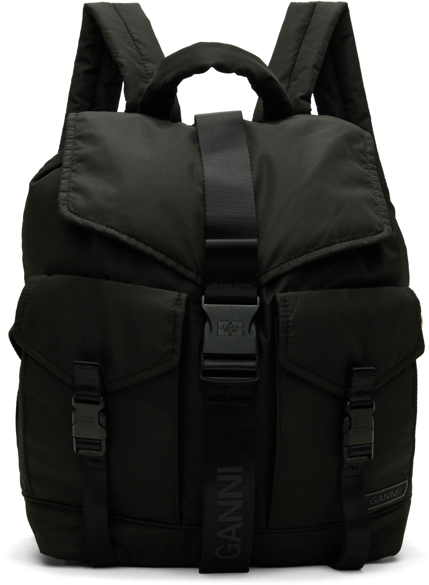 Batoh GANNI Tech Backpack Čierna | A4755, 0