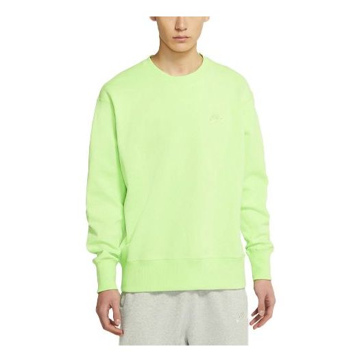 Sveter Nike Sportswear Logo Round Neck Pullover Zelené | DA0022-399