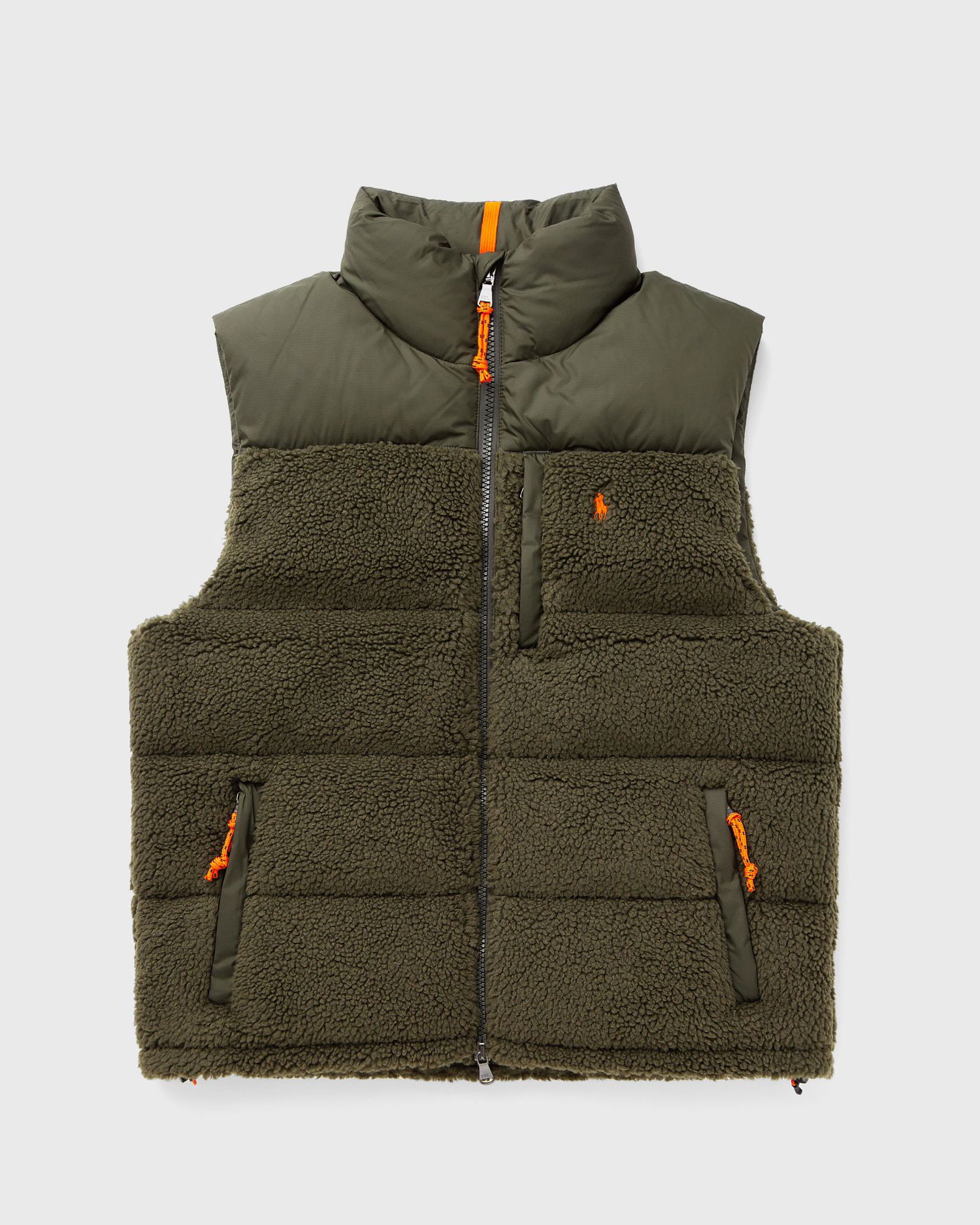 Vesta Polo by Ralph Lauren Insulated Vest With High Neck Zelené | 710938527004, 0