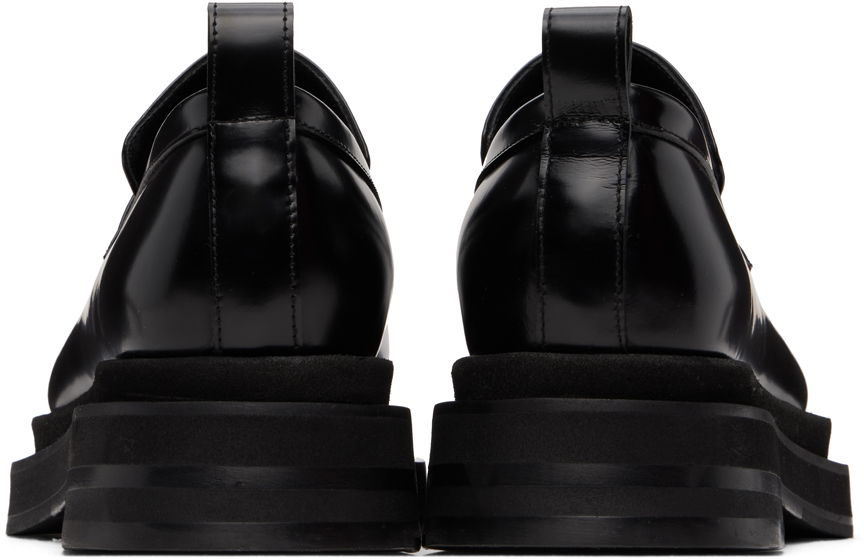 Starostlivosť o obuv Simone Rocha Simone Rocha Heart Toe Platform Loafers Čierna | LOF1D-M 0740, 1