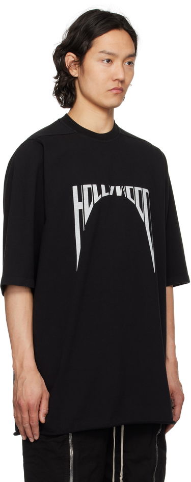 Tričko Rick Owens Rick Owens DRKSHDW Hollywood Jumbo T-Shirt Čierna | DU01E3274 RIGEP2, 1