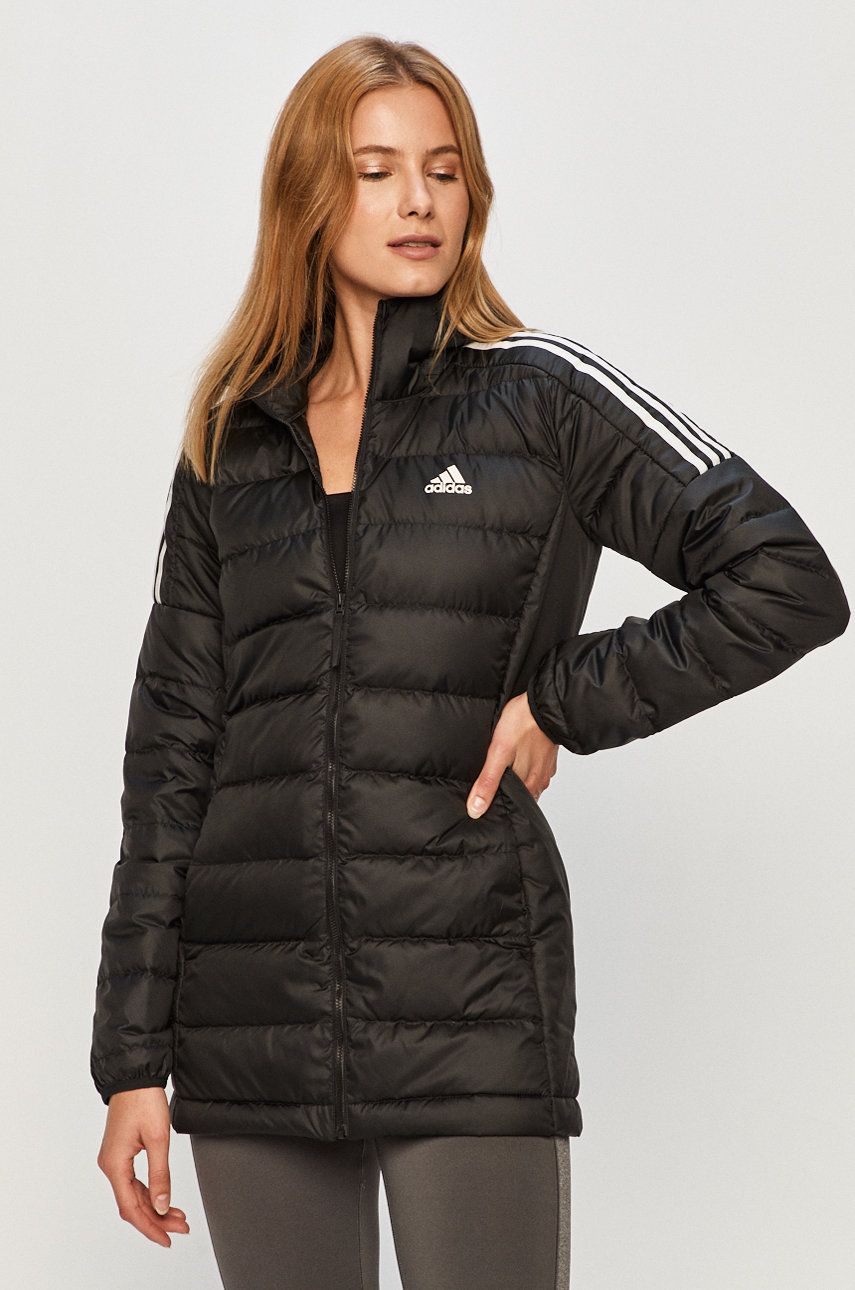 Prešívaná bunda adidas Originals Essential Down Čierna | gh4590, 0