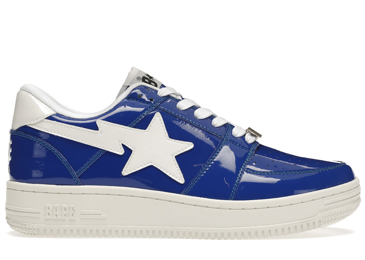 Tenisky a topánky BAPE Bape Sta Low "Patent Blue" Navy | 1G30191010-BLU, 0