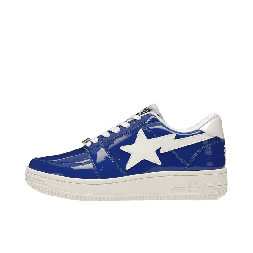Tenisky a topánky BAPE Bape Sta Low "Patent Blue" Navy | 1G30191010-BLU